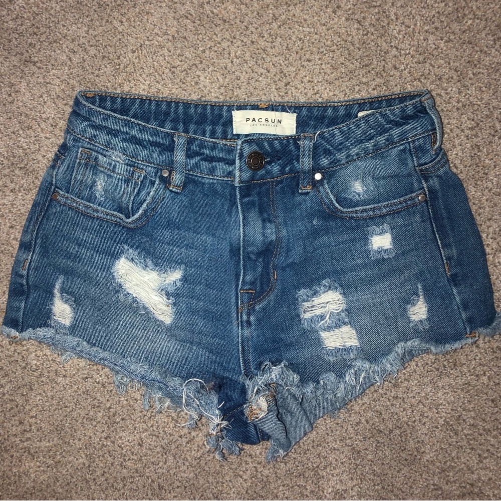 Pacsun HIGH RISE FESTIVAL SHORTS
